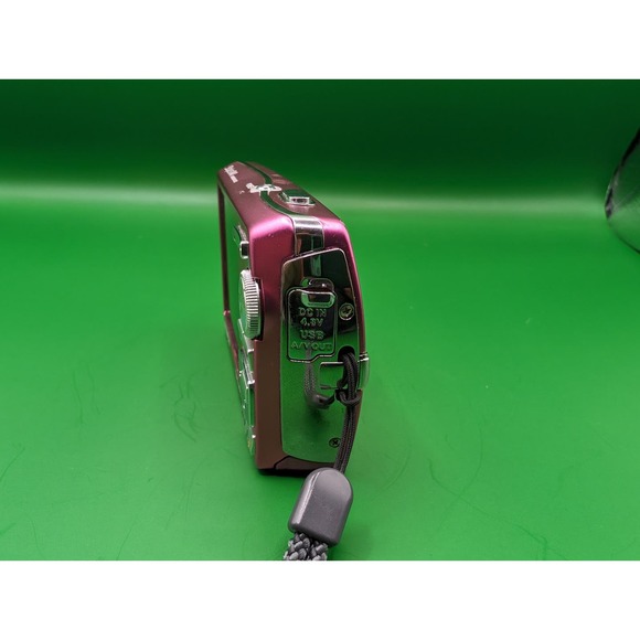 COPY - Olympus STYLUS 840 Pink Digital Zoom Camera 8 Megapixel For Parts - Picture 7 of 8